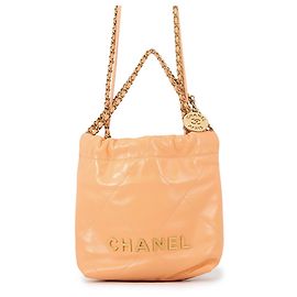 Chanel Mini Coco Mark Handtasche Orange