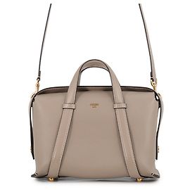 Fendi Boston 365 Medium Handtasche Grau