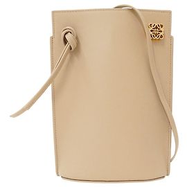 Loewe Beige Leather Handbag Beige
