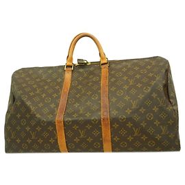 Louis Vuitton Boston Monogram Keepall 55 Brown