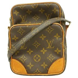 Louis Vuitton Monogram Amazon Schultertasche Braun
