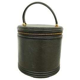 Borsa Louis Vuitton Epi Cannes M48032 Noir Nero