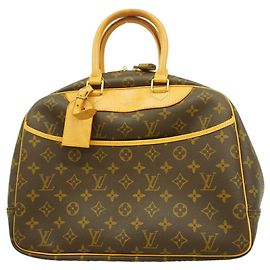 Sac à main Louis Vuitton Monogram Deauville Marron