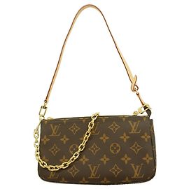 Louis Vuitton Monogram Pochette Accessoires Marron