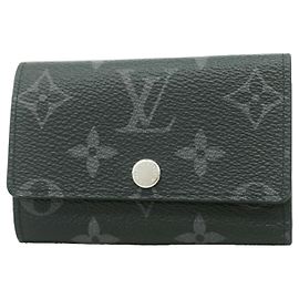 Portachaves Louis Vuitton Monogram Eclipse Negro