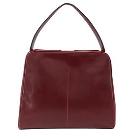 Prada Vintage Leather Bordeaux
