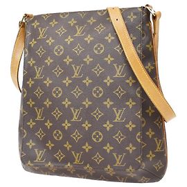 Louis Vuitton Musette Salsa Monogram Canvas GM Marron