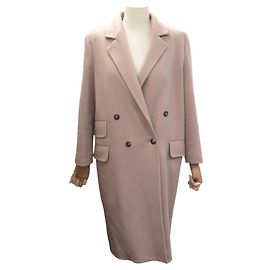 NUEVO ABRIGO LARGO MAX MARA ANDREA 101607996 S 36 CACHEMIRA ROSA VIEJO Camello