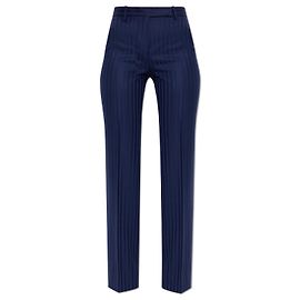 Tom Ford Wool pleated trousers Blue
