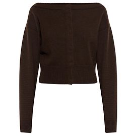 Tom Ford Kaschmir-Cardigan mit gesticktem Logo Braun