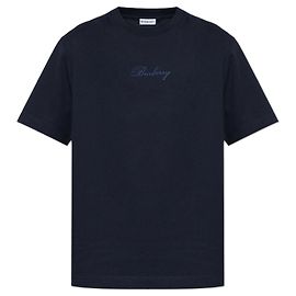 Camiseta Ryan Burberry azul de algodón Azul