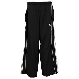 Balenciaga Oversized Track Pants aus schwarzem Polyester Schwarz