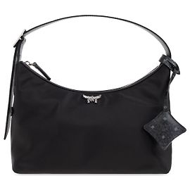 MCM Shoulder bag with logo Black