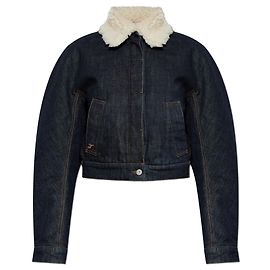 Jacquemus Giacca in denim ‘De-nimes Ovalo’ Blu