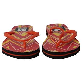 M Missoni Chevron Flip Flops in Multicolor Rubber Other Python print
