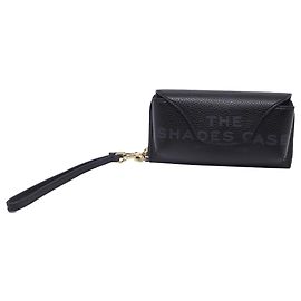 Marc Jacobs The Shades Case in pelle nera Nero
