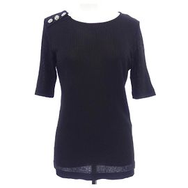 Autre Marque Top de punto Versus Negro Negro