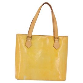 Louis Vuitton Houston Monogram Vernis Jaune
