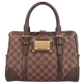 Louis Vuitton Berkeley Damier Handbag Brown