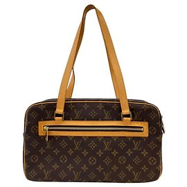Bolsa de Ombro Louis Vuitton Cite GM Monogram Marrom
