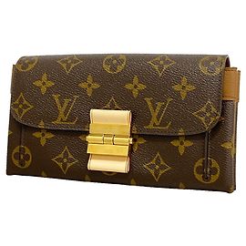 Louis Vuitton Monogram Portefeuille Elysée Long Wallet Cammello