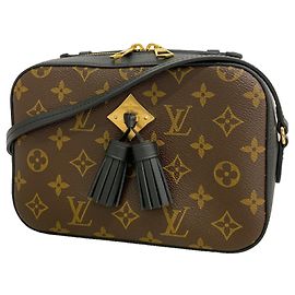 Bolsa de Ombro Louis Vuitton Monogram Saint-Onge Marrom Preto