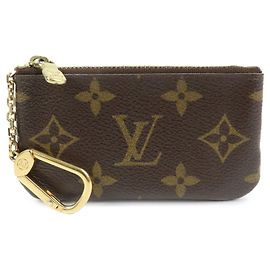 Louis Vuitton Key Monogram Canvas Small Marrom