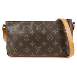 Louis Vuitton Trotteur Monogram Canvas Marrone