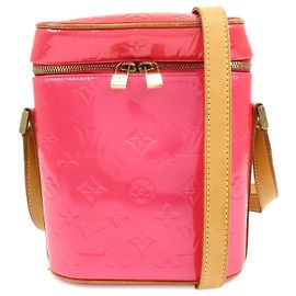 Louis Vuitton Sullivan Monogram Vernis Vertical Rosa