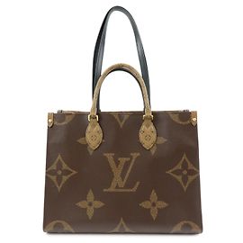 Louis Vuitton OnTheGo Reverse Monogram Giant MM Marrom
