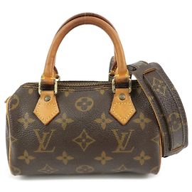 Louis Vuitton Speedy Mini HL Monogram Canvas Marrom