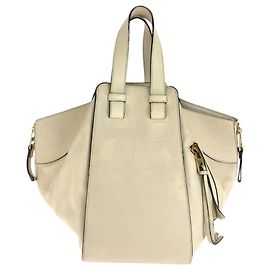 Loewe Hammock Handtasche Weiß Beige