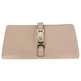 Gucci Jackie Vintage long Leather Long Pink