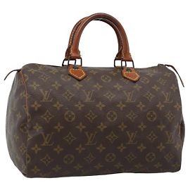 Louis Vuitton Speedy Monogram Canvas 30 Marron