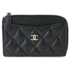 Monedero Chanel Matelassé en Negro Negro