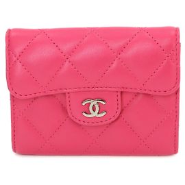 Monedero Chanel Matelassé Rosa