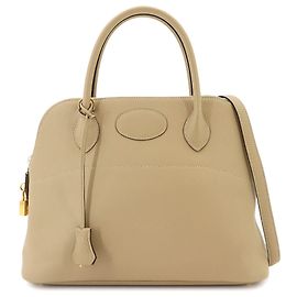 Hermès Bolsa Hermes Bolide 31 Bege