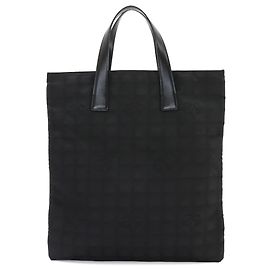 Sac à main cabas Chanel New Travel Line Noir