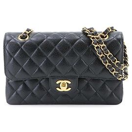 Chanel Matelasse 23 Chain Shoulder Handbag Black