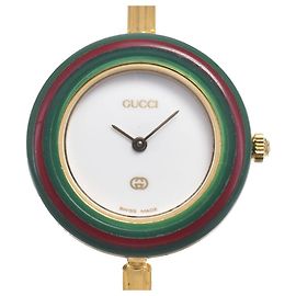 Gucci Interchangeable Bezel Quartz Stainless Steel with Plastic 26 Other