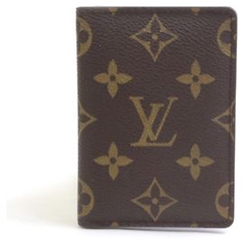 Louis Vuitton Monogram Card Case Brown Monogram