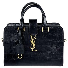 Autre Marque Borsa Saint Laurent Baby Cabas Nero