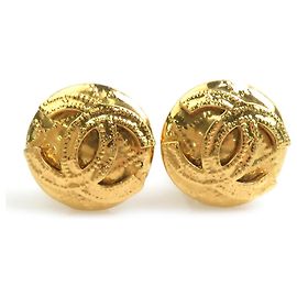 Orecchini a clip Chanel Gold D'oro