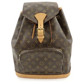 Louis Vuitton Vintage Montsouris Monogram Canvas GM Marrom