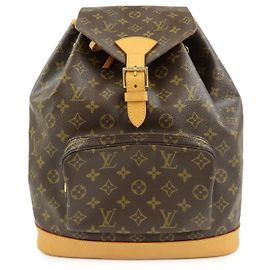 Louis Vuitton Montsouris Monogram Canvas GM Marrom