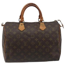 Louis Vuitton Speedy Monogram Canvas 30 Marrom