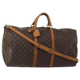 Louis Vuitton Keepall Bandouliere Monogram Canvas 60 Marron