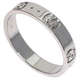 Gucci Icon 18K Weißgold Ringband Andere