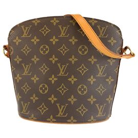 Bolsa de Ombro Louis Vuitton Monogram Druot Marrom