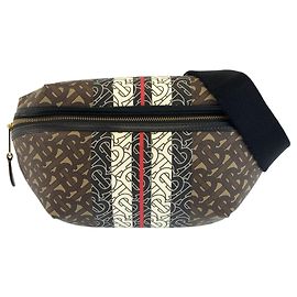 Burberry TB Monogram Body Bag Brown
